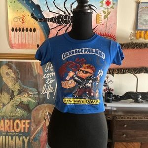 Vintage 80s garbage pail kids top